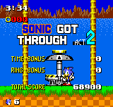 Sonic the Hedgehog - Pocket Adventure (demo) - Short Demo. - User Screenshot